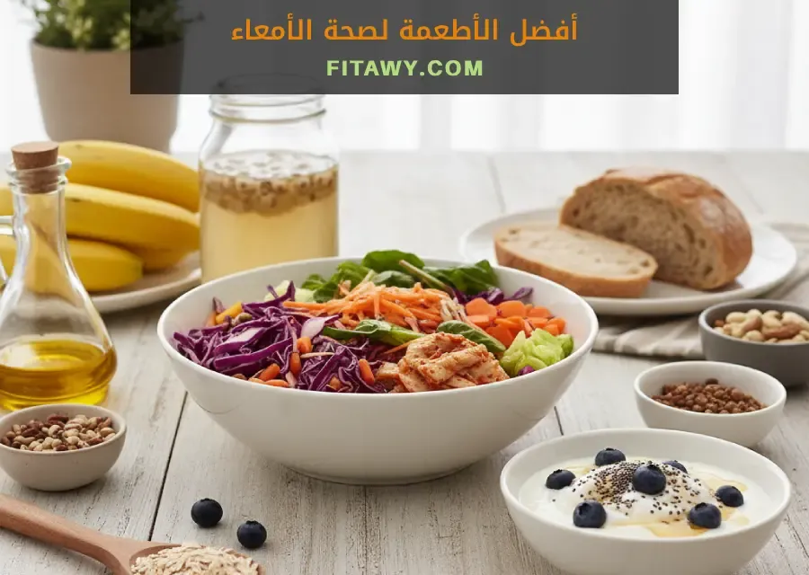 أفضل الأطعمة لصحة الأمعاء